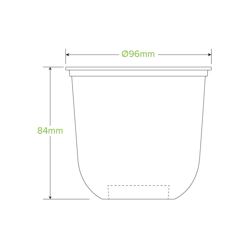 BioPak 360ml Tumbler Biocup.